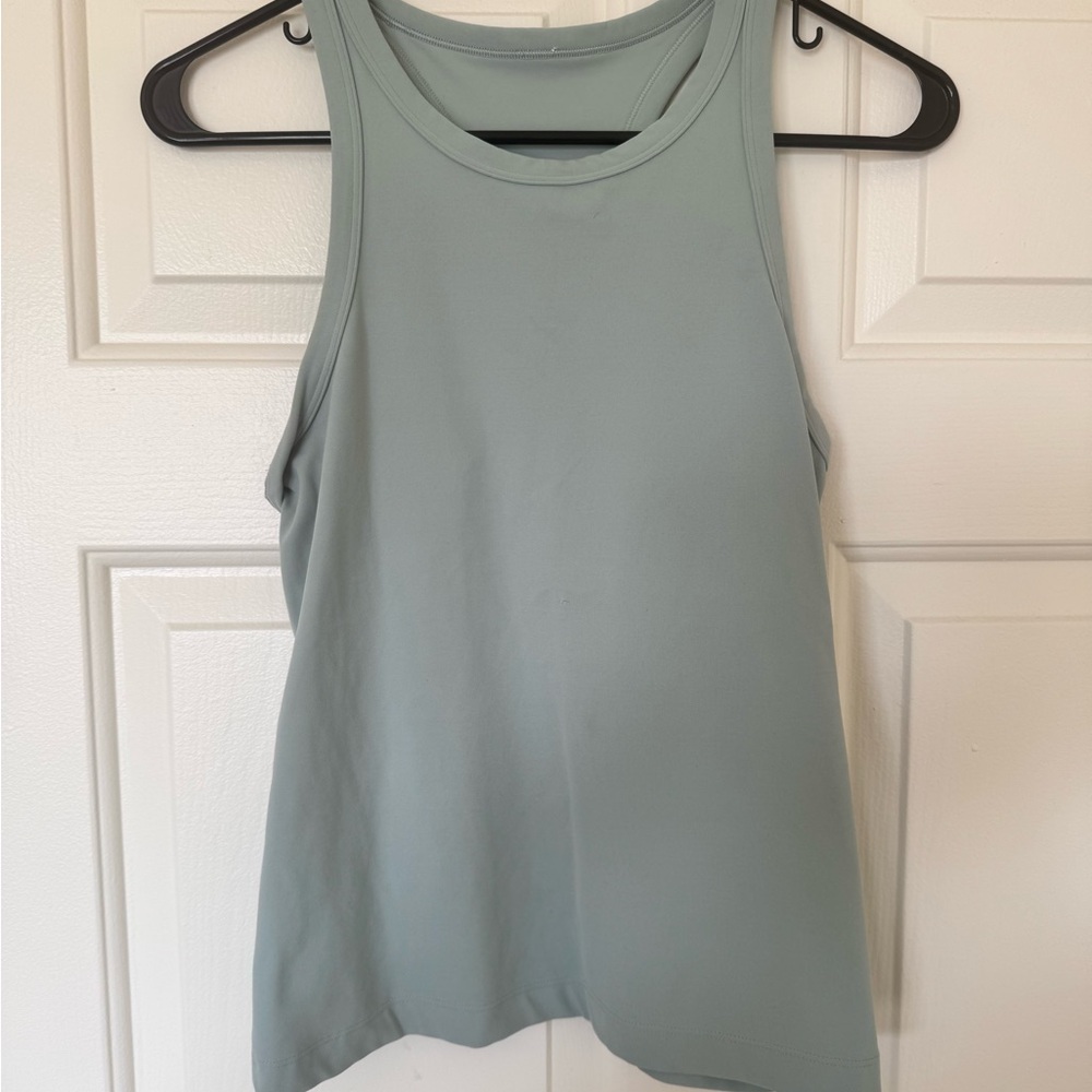 Women's align high neck tank top racer back